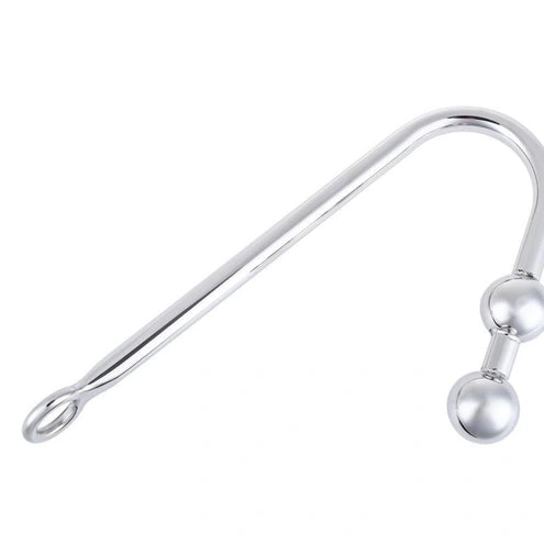 4417 Stainless Balls Steel Anal Two Pleasurable Hook 0216